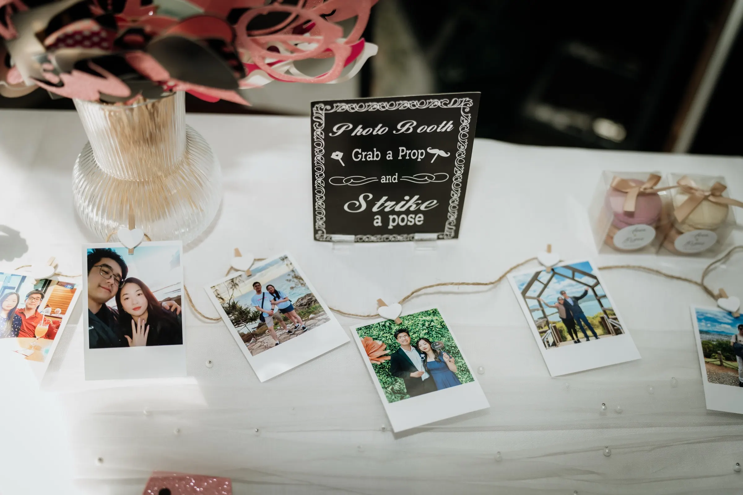 Quiet pre-ceremony moment