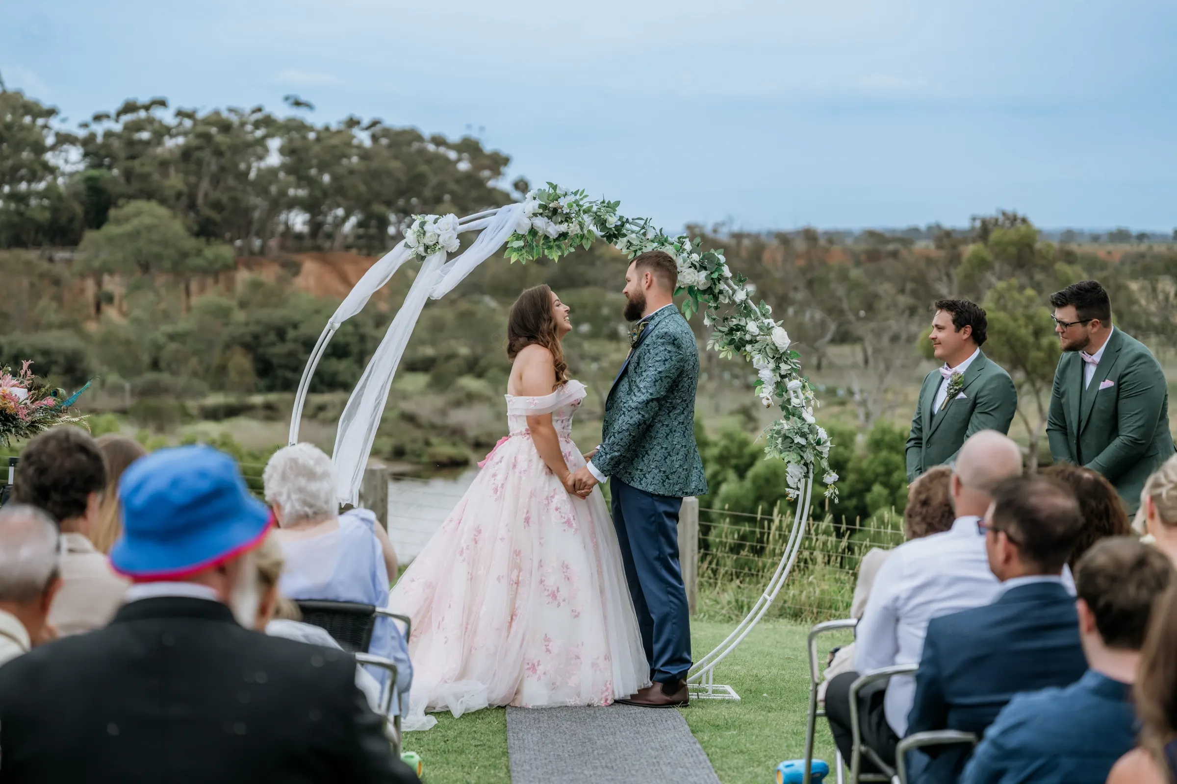 Jordy and Nic wedding photograph