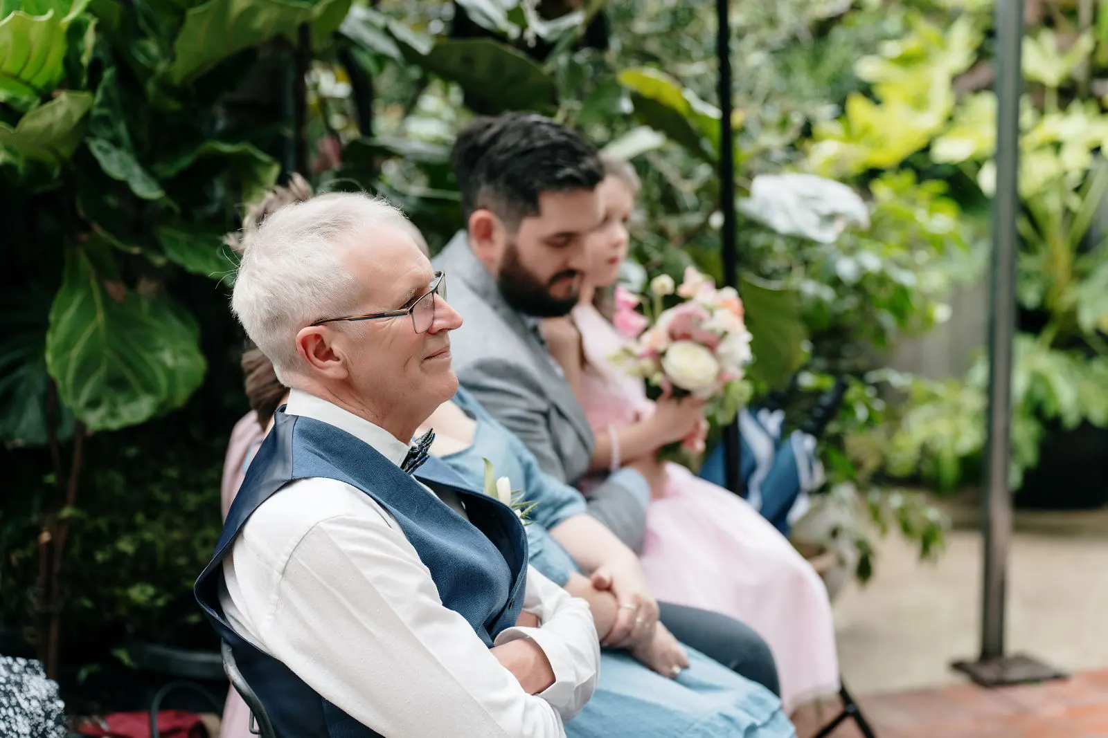 Couple portrait at Glasshaus