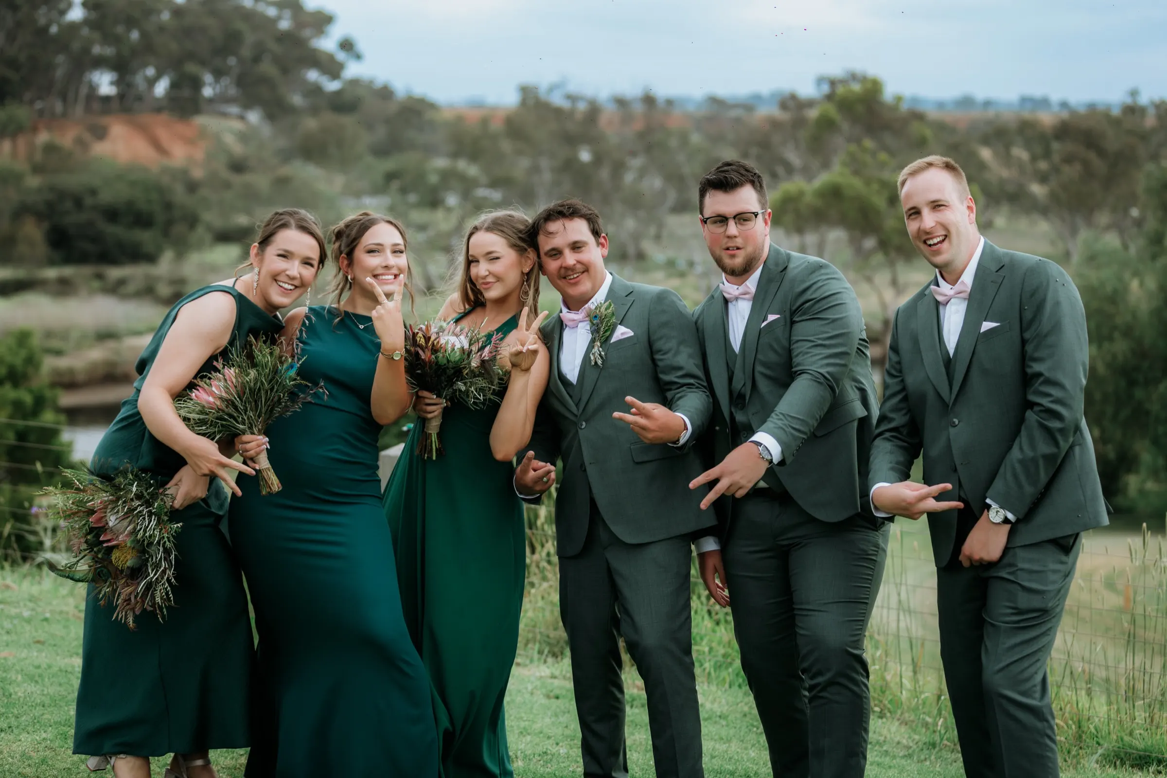 Jordy and Nic wedding photograph