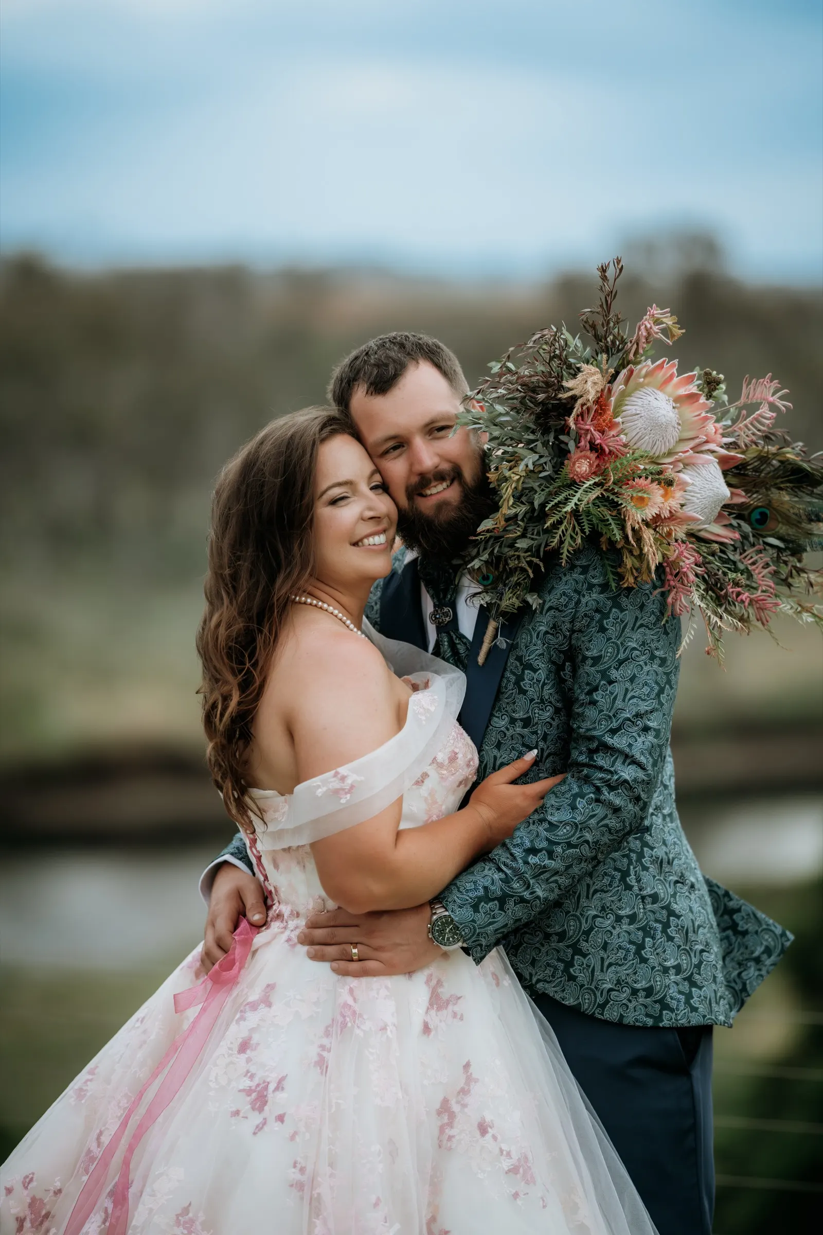 Jordy and Nic wedding photograph