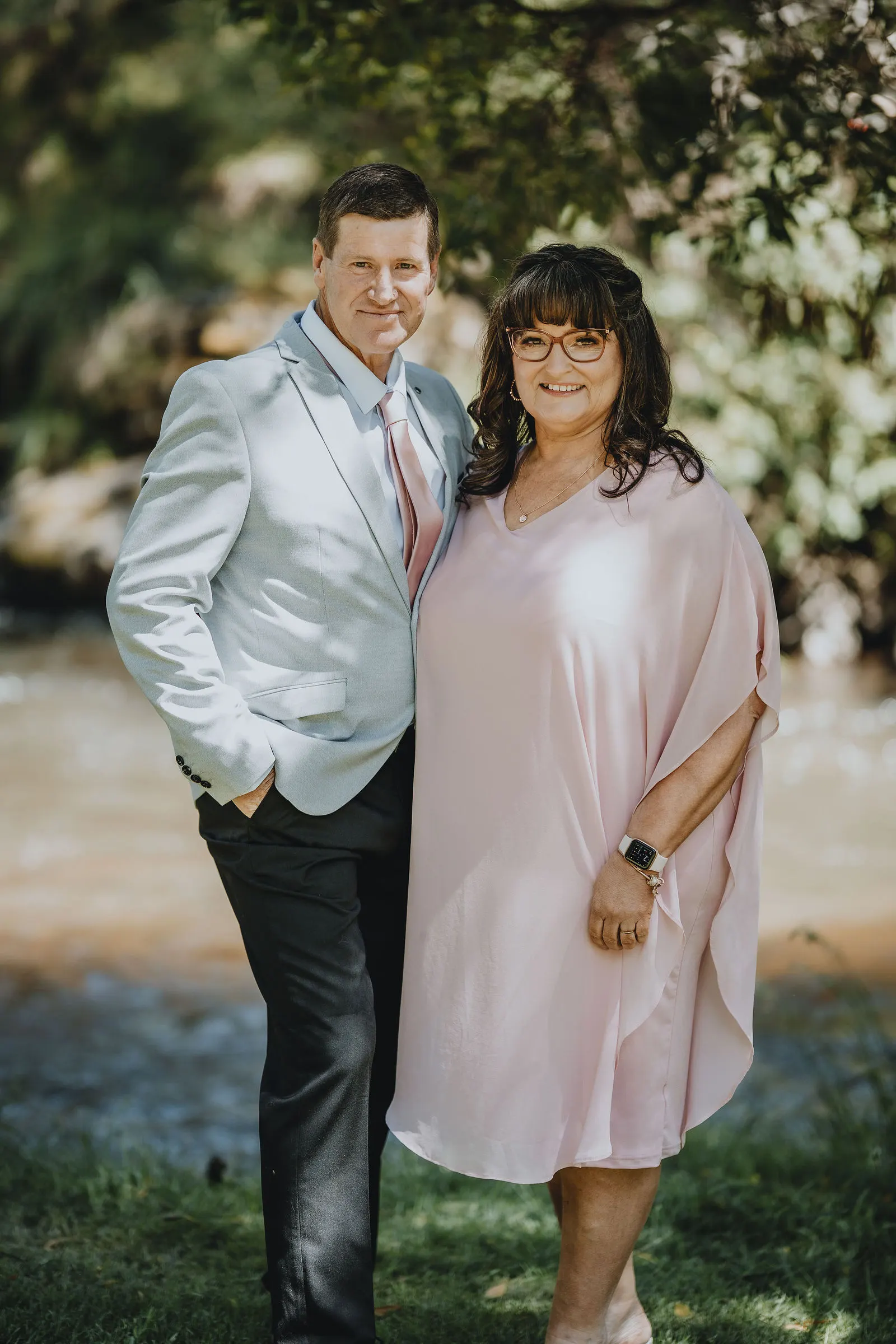 Chloe and Nathan's ceremony at Playshack, Merrijig