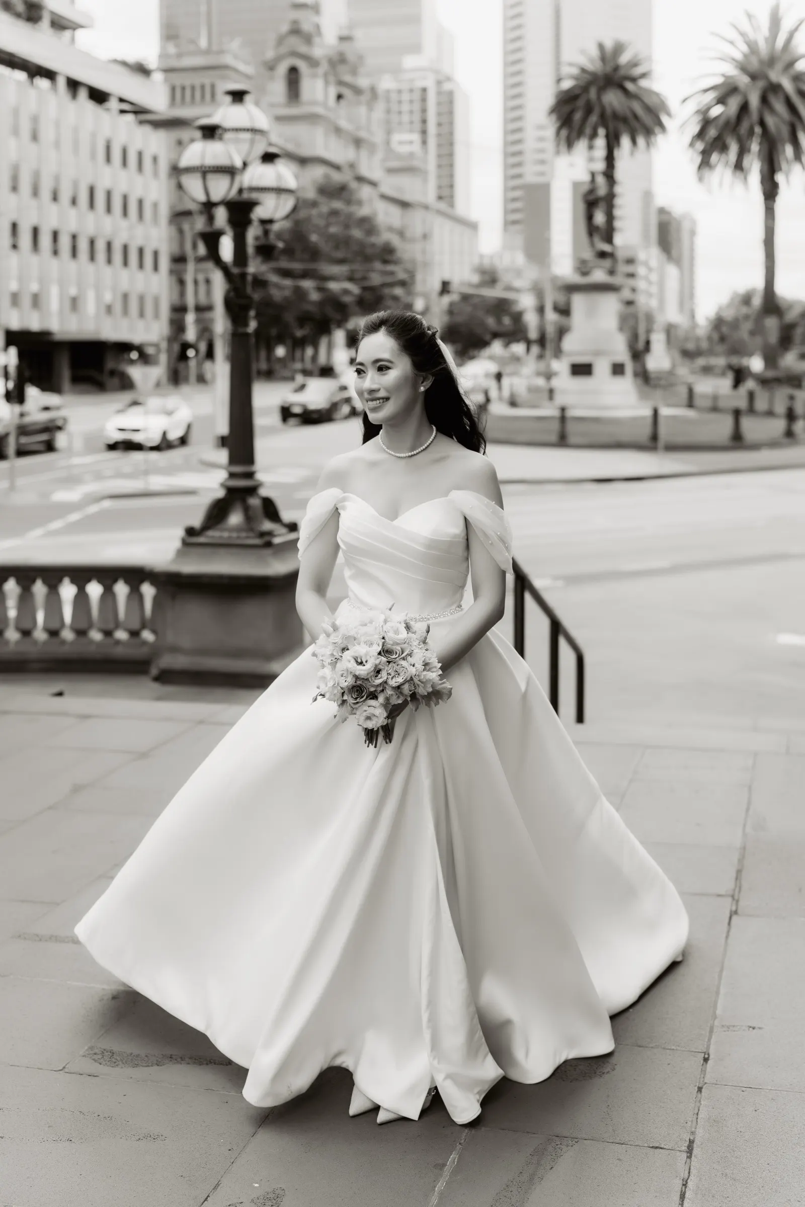 Wedding portraiture at Parliament House