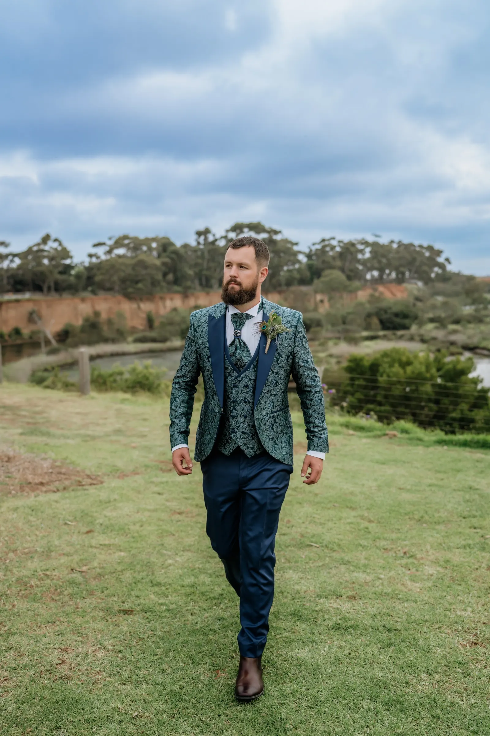 First kiss as a married couple — Jordy and Nic at The Views Werribee