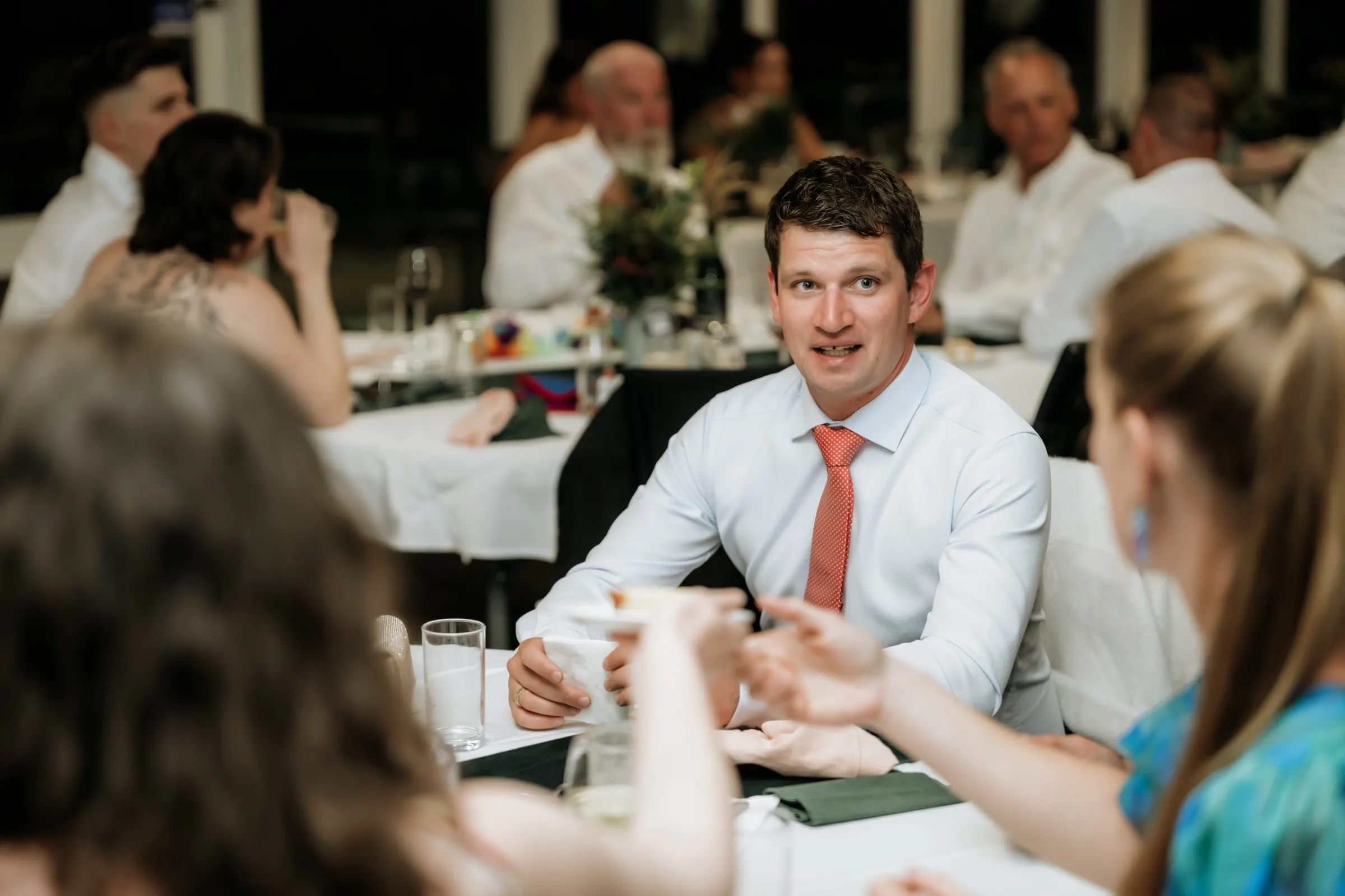 Romantic portrait of Jordy and Nic at The Views Werribee