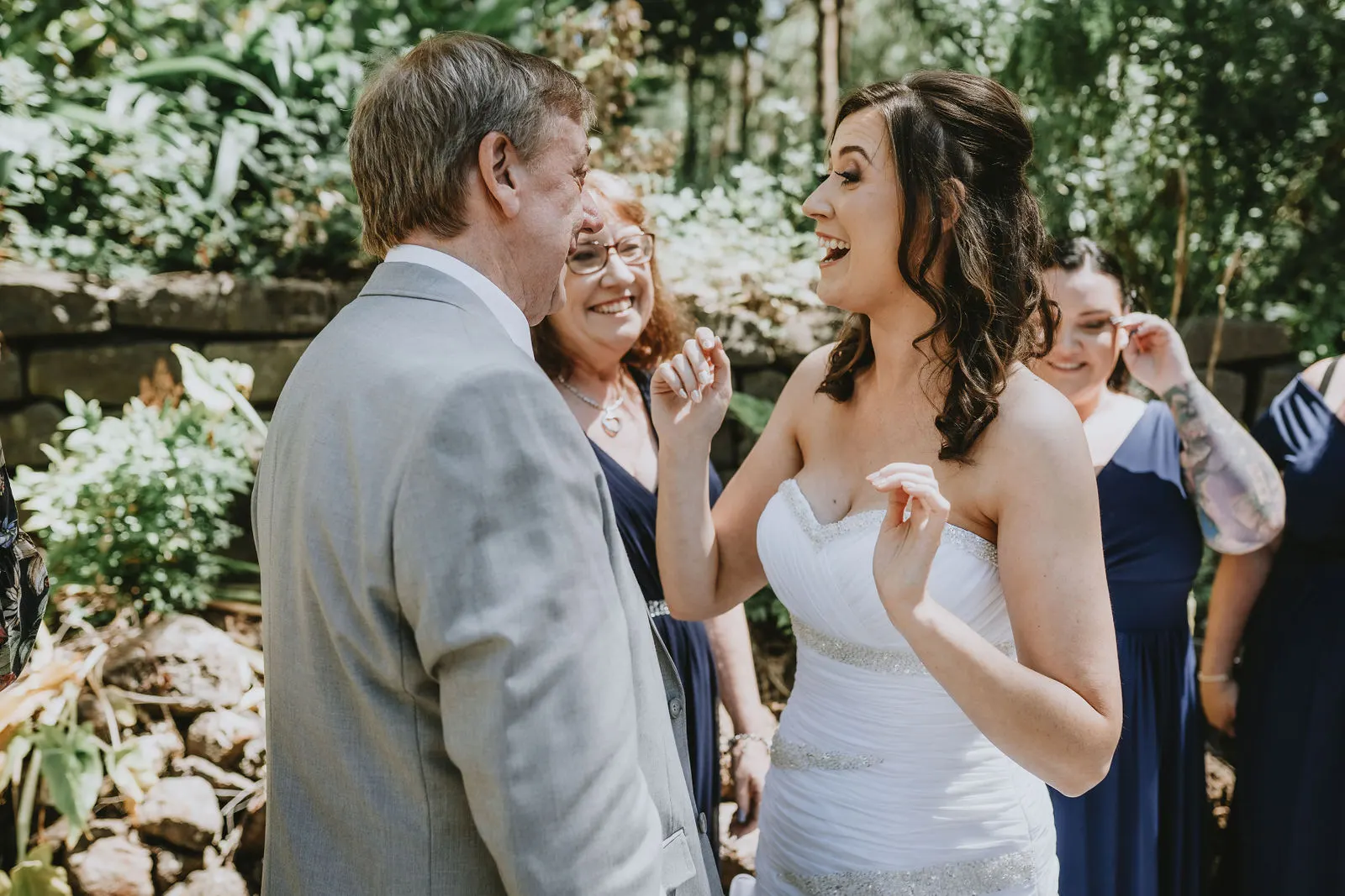 Guests celebrating together