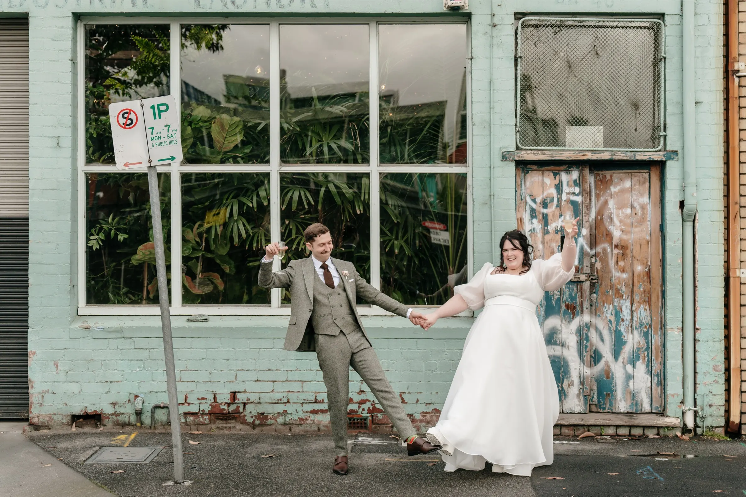 Wedding day at Glasshaus, Richmond